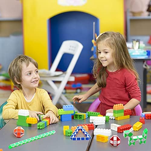 24 Pack Magic Speed Cubes Snake Puzzle Toy