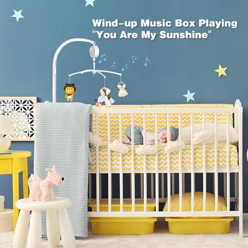 23 Inches Adjustable Baby Crib Mobile Arm