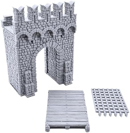 EnderToys Port Winterdale Gatehouse 3D Printed Terrain