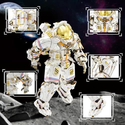 Piececool 3D Metal Puzzle for Adults - Astronaut Spacesuit Model Kit