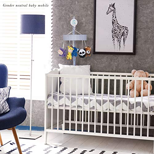 CK WORKS Baby Crib Mobile with Animal Friends