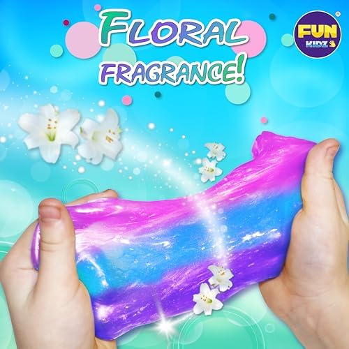 Summer Mermaid Slime Kit for Kids 8-12 DIY Toy
