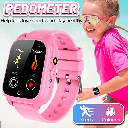 OVV Kids Waterproof Smart Watch with HD Screen and 26 Games