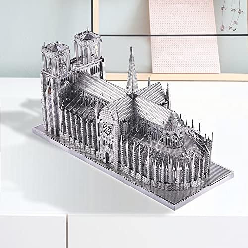 Piececool 3D Metal Puzzle Notre Dame Cathedral