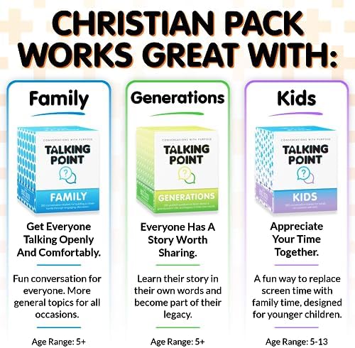200 Conversation Cards for Christians - Faith Discussion Deck