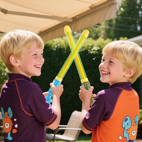 20 Dinosaur Water Gun Set for Kids Pool Play