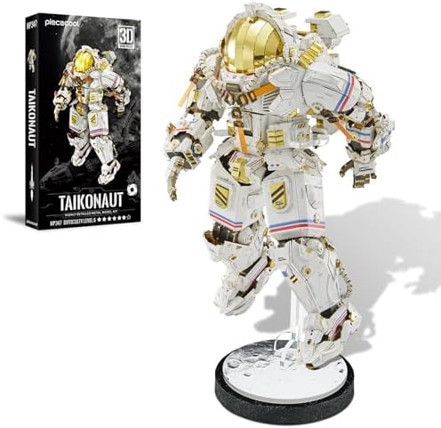 Piececool 3D Metal Puzzle for Adults - Astronaut Spacesuit Model Kit