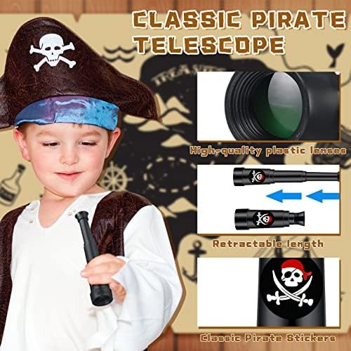 30 Pcs Pirate Telescope Party Favor Toys
