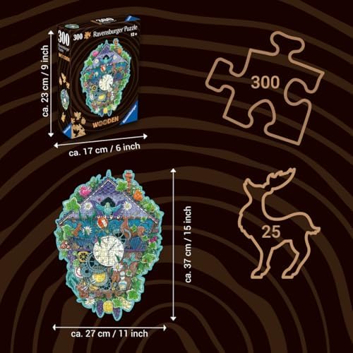 Ravensburger Cuckoo Clock Jigsaw Puzzle 300 Pieces
