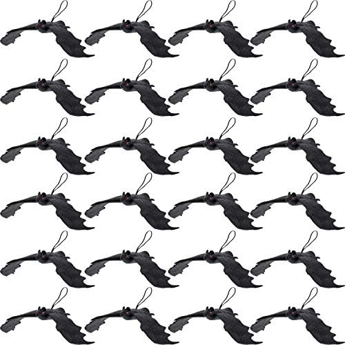 Tatuo 24 Piece Halloween Hanging Bats Set