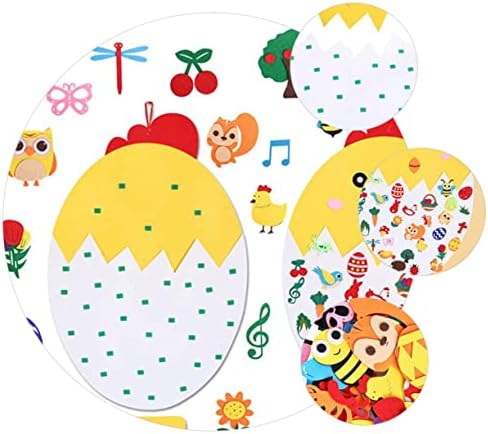 Easter Chick Felt Hanging Ornament for Kids DIY Craft