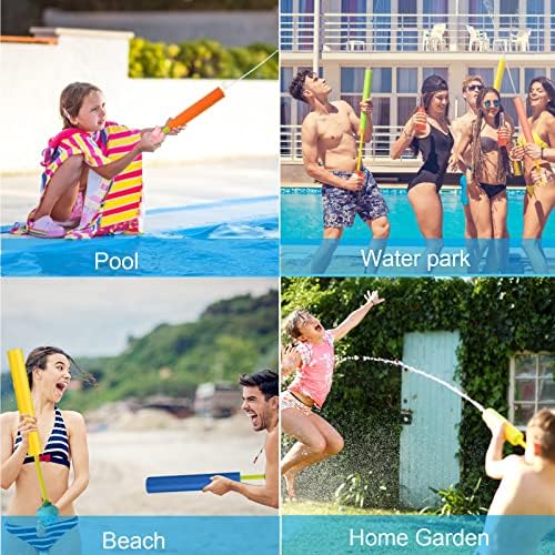 ECJWEI 6-Pack Water Guns for Kids Ages 2-4
