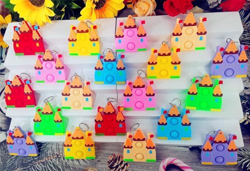 20 Pack Mini Dreamy Castle Fidget Toys for Kids