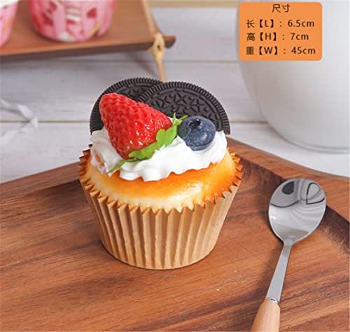 6PCS Artificial Cupcake Display Props for Decoration