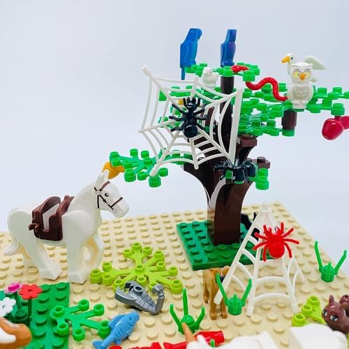 39 PCS Farm Zoo Animal Figures Building Blocks Set for Kids