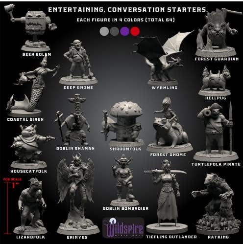 Wildspire DD Miniatures Booster Pack of 16