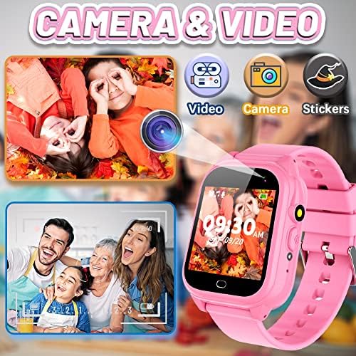 OVV Kids Waterproof Smart Watch with HD Screen and 26 Games