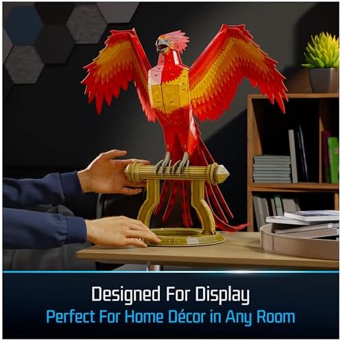 4D Build Harry Potter Fawkes Phoenix 3D Puzzle Kit