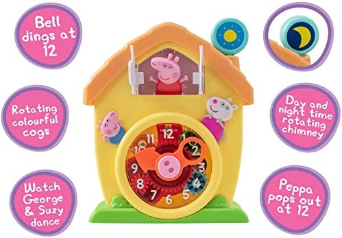 HTI Peppa Pig Cuckoo Clock 25cm