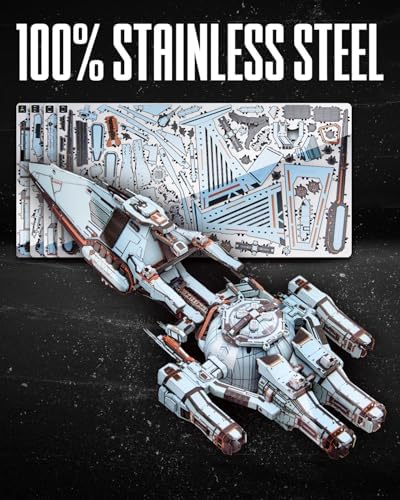 Piececool 3D Metal Puzzle Spaceship Kit for Adults