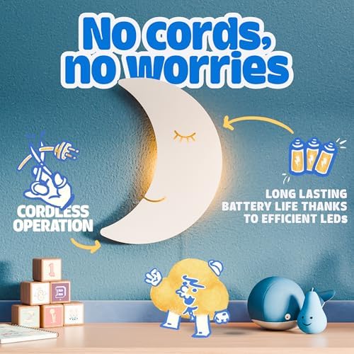 Tip Perk Moon Lamp for Baby Nursery