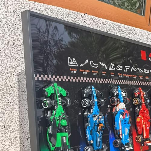 Lego Speed Champions Display Wallboard - 10 Sets Storage Frame
