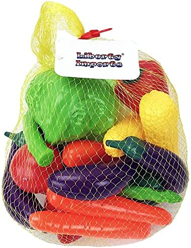 20 Pieces Play Vegetables Set for Kids Kitchen Play