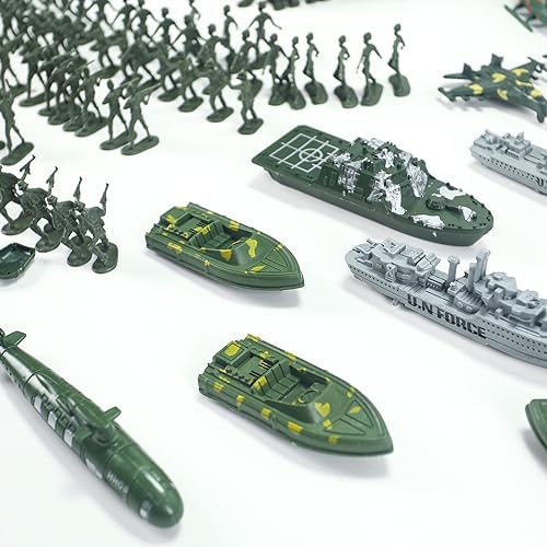 3 Otters 360PCS Army Men Military Set