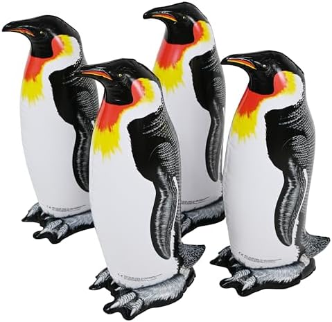 Jet Creations Inflatable Aquatic Animals 4pc Pack