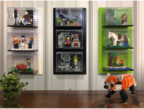 Minifigure Display Cases 4 Pack Acrylic Box