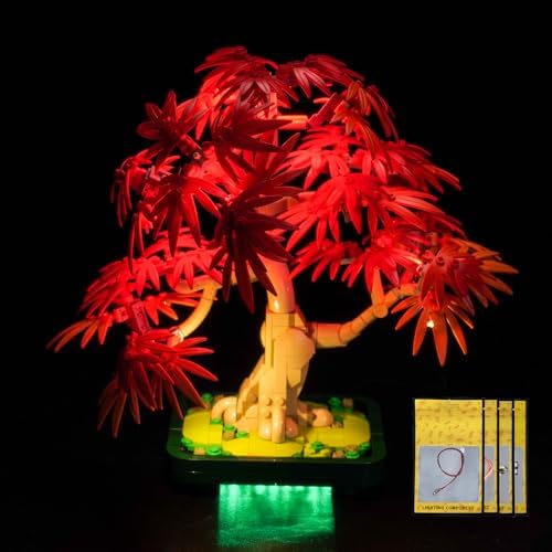 LED Lighting for LEGO Botanicals 10348 Bonsai Tree Display