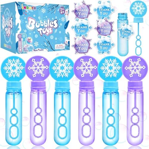 Winrayk Frozen Bubble Wands for Kids Party Favors
