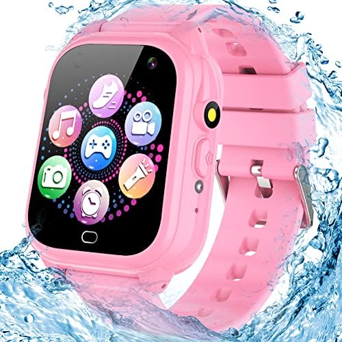 Kids Waterproof Game Watch with 26 Games and HD Camera