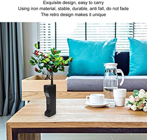 Diydeg Retro Brick Cell Phone Ornament Black