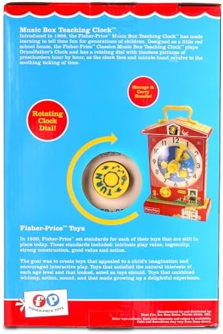 Fisher Price Classic Teaching Clock for Kids