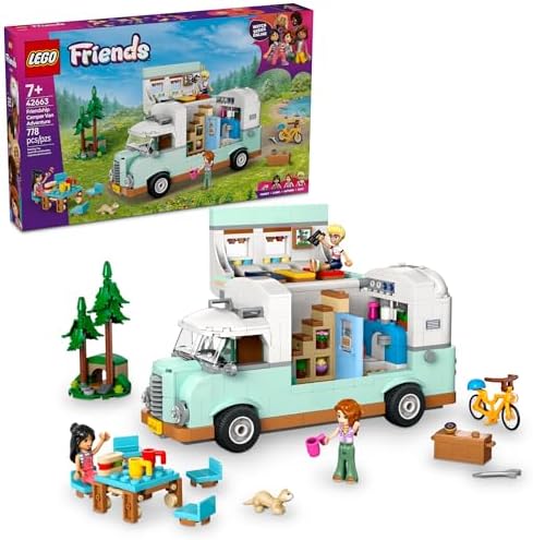 LEGO Friends Friendship Camper Van Adventure Set - 42663