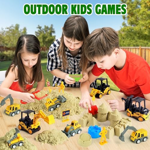 Billeeit Sand Construction Kit for Kids 3 - 36Pc Set