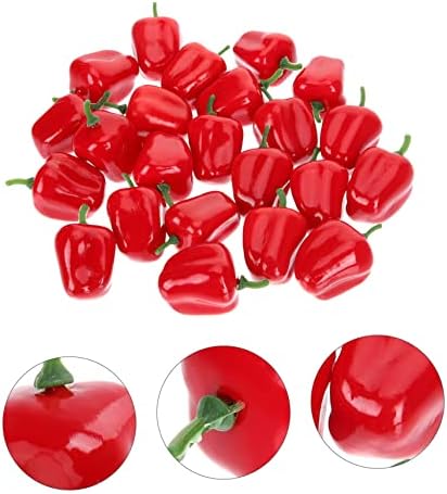 ABOOFAN 20pc Realistic Fake Vegetable Playset for Kids