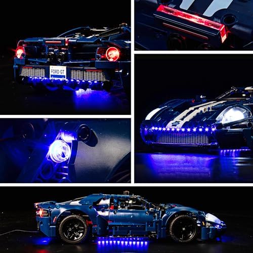 LED Lighting for LEGO 2022 Ford GT 42154