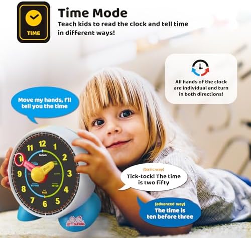 BEST LEARNING Learning Clock for Kids Ages 3-6