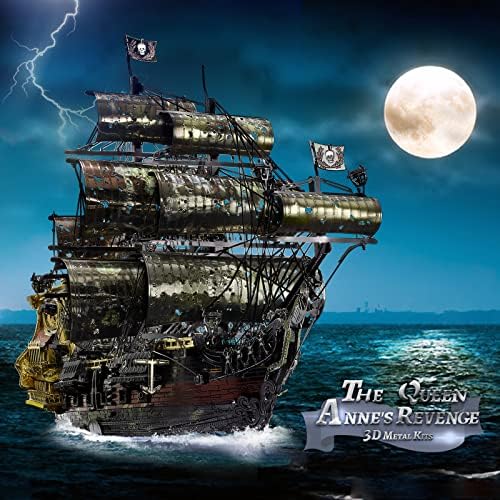 Piececool 3D Metal Puzzle Pirate Ship Kit