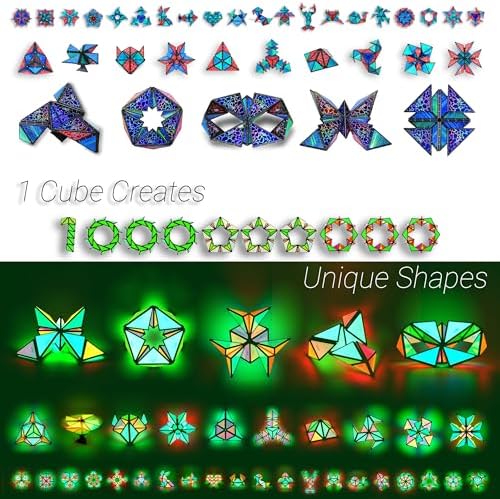 TOSY Magnet Pyramid Stone - 1 Cube Transforms into 1 Billion Shapes