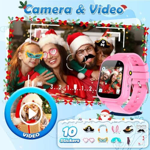 OVV Kids Waterproof Smart Watch with 26 Games and HD Camera
