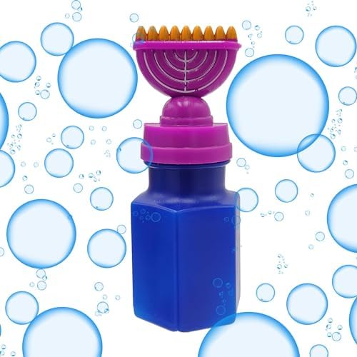 The Dreidel Company Hanukkah Neon Bubble Maker Pack of 12