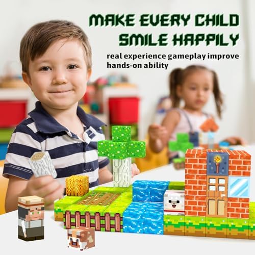 Girigi Magnetic Blocks Creative Building Toy for Kids