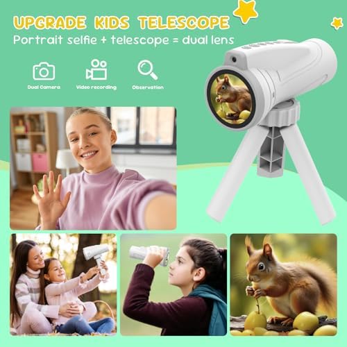 Kids Digital Telescope for Bird Watching and Astronomy
