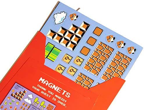 Paladone Super Mario Bros Fridge Magnets - 80 Magnetic Characters