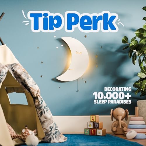 Tip Perk Moon Lamp for Baby Nursery