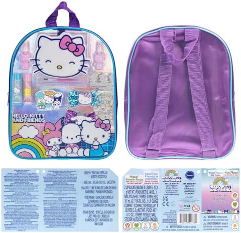 Hello Kitty Makeup Set with 12 Pieces for Ages 3