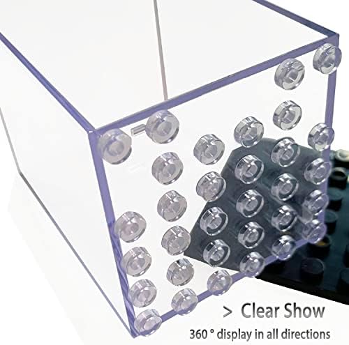 LEGO Minifigures Acrylic Display Case 12PCS Stackable Storage Box